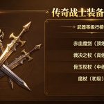 传奇战士装备