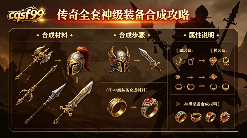 传奇全套神级装备